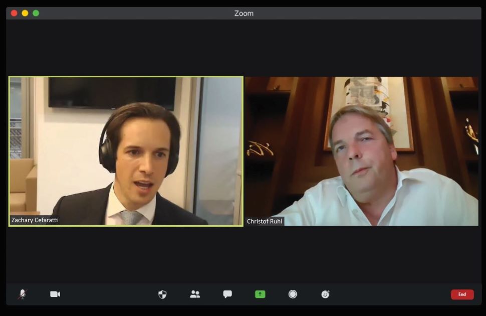 Zachary Cefaratti Christof Ruhl Webinar