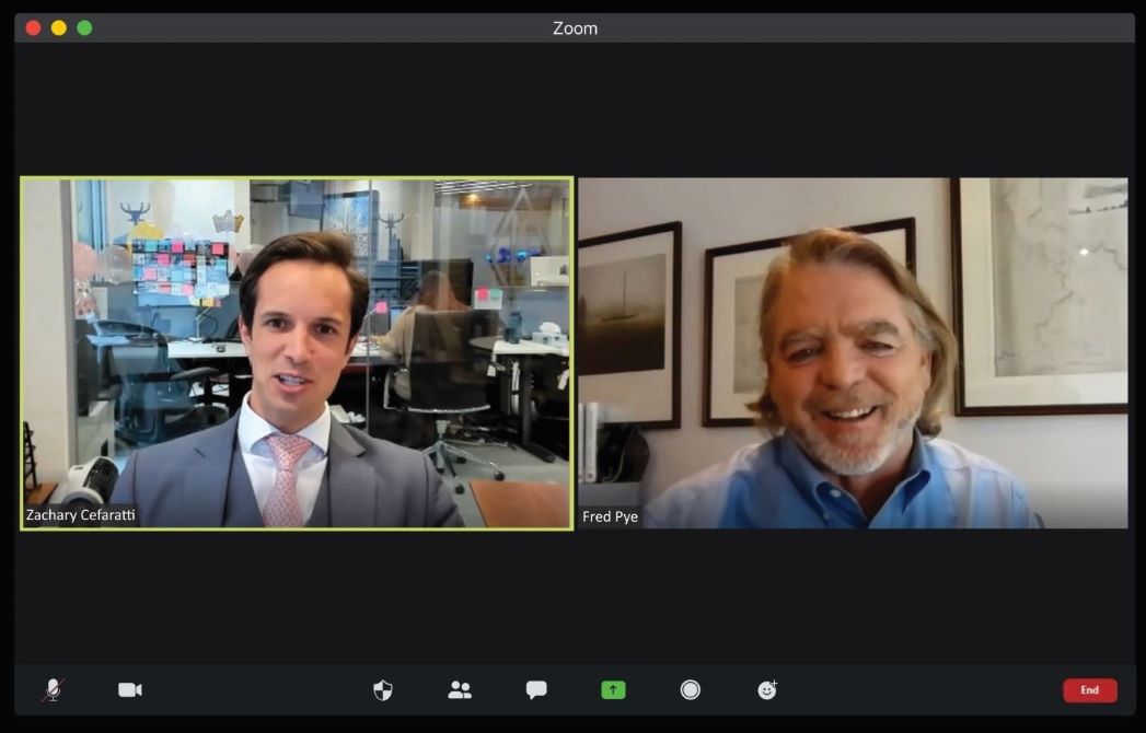 Zachary Cefaratti and Fred Pye, Webinar 3iQ Bitcoin ETF.
