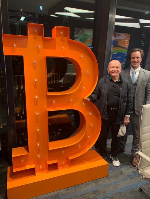 Zachary Cefaratti and Mark Mobius