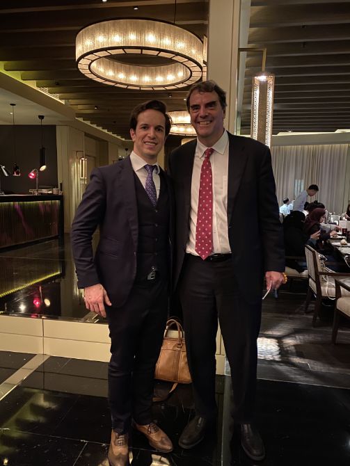 Zachary Cefaratti and Tim Draper