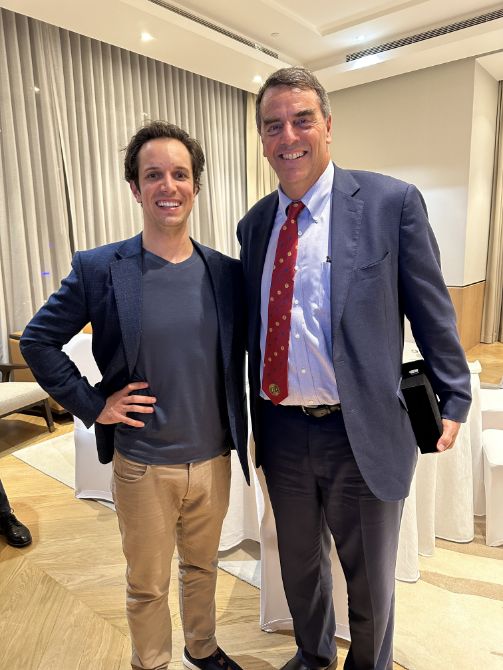 Zachary Cefaratti and Tim Draper