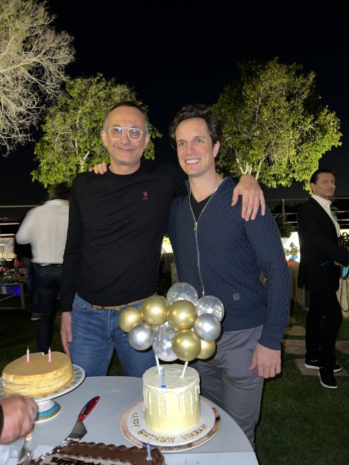 Zachary Cefaratti, Vikram Shroff Birthday.