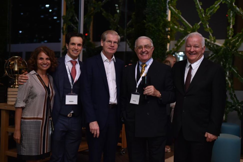 Zachary Cefaratti, Peter Rockefeller and Lee Taschin